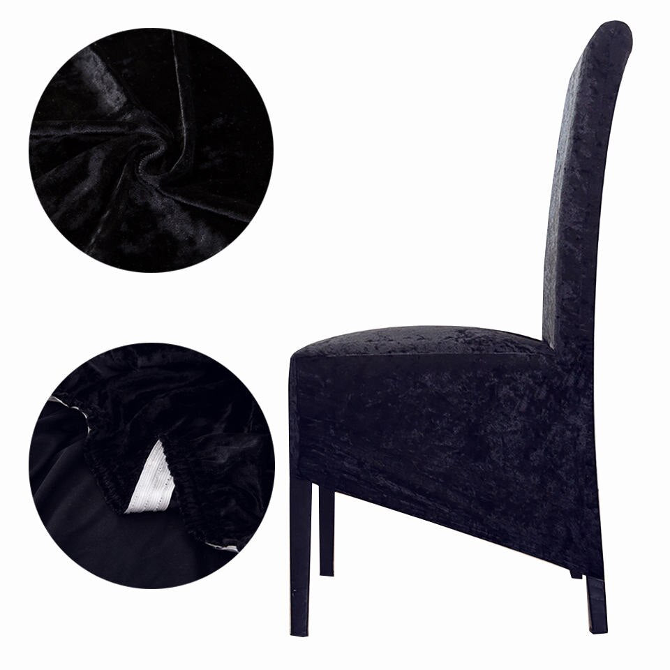 Funda Silla terciopelo Respaldo Largo
