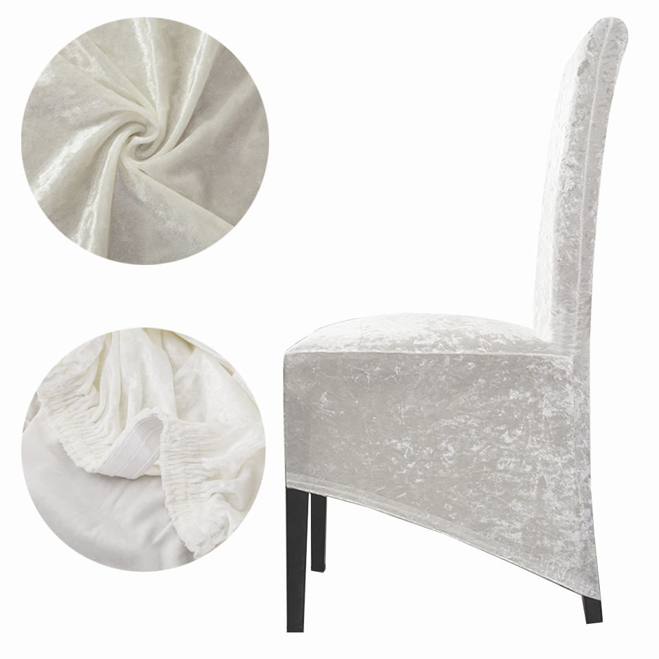 Funda Silla terciopelo Respaldo Largo