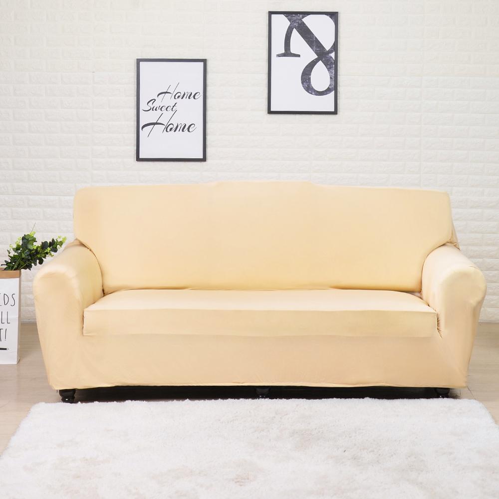 Fundas para sofás y sofás esquineros- Beige