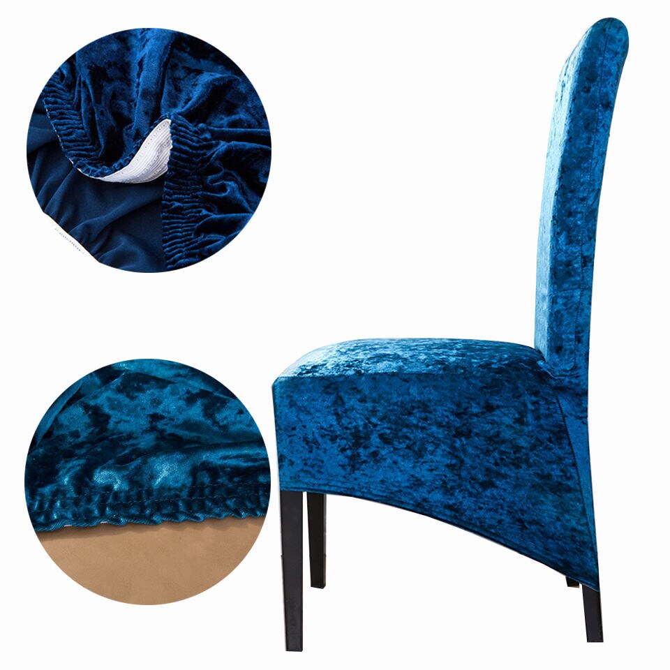 Funda Silla terciopelo Respaldo Largo