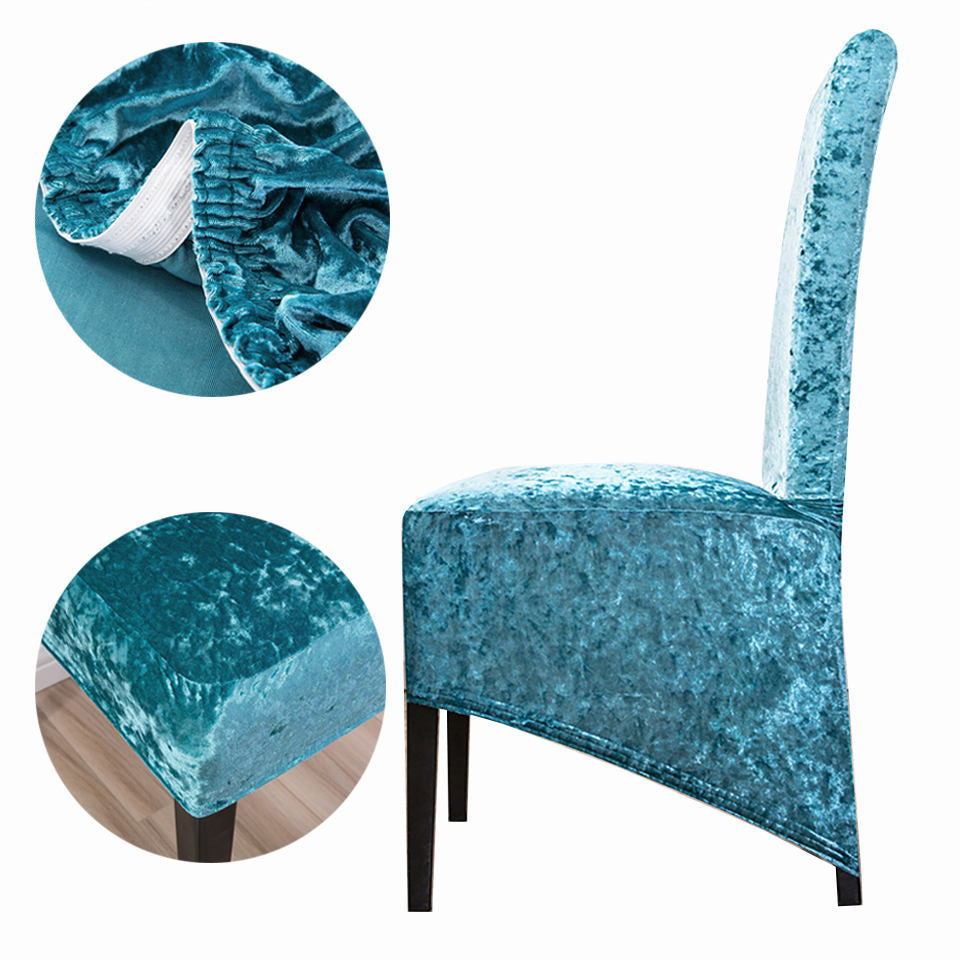 Funda Silla terciopelo Respaldo Largo