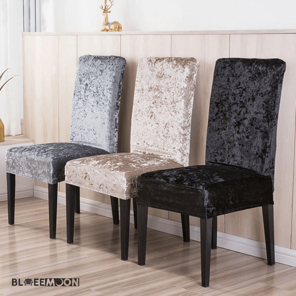 Funda de silla terciopelo premium