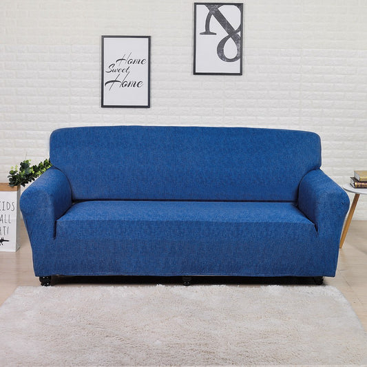 Fundas de sofá y funda de sofá chaise longue Azul Jaspeado