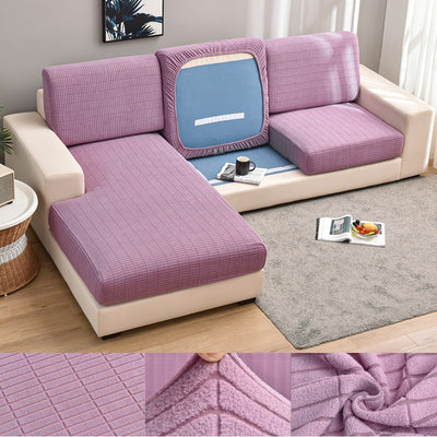  Fundas de color sólido con elástico Botto para sofá, impermeable,  funda de asiento de sofá, funda de cojín de sofá multitamaño, resistente a  las manchas, fundas de sofá para mascotas, perros